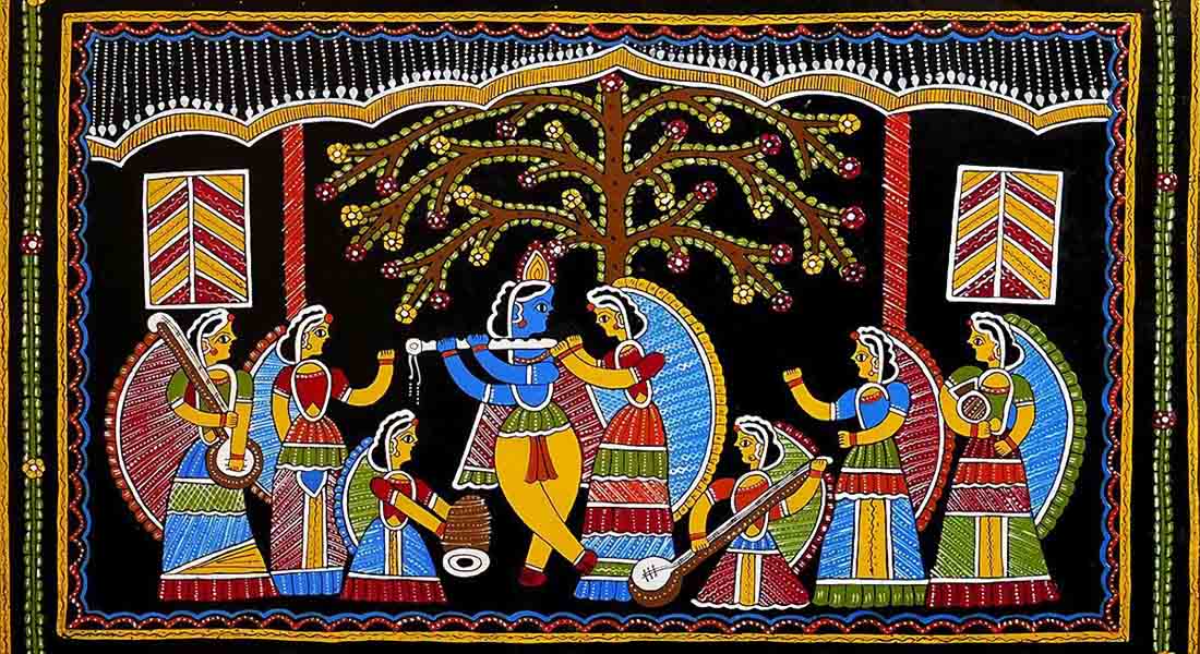 Tikuli craft of Bihar Folkartopedia