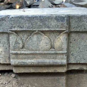 Unused block of carved stone for Vishnupad temple (as the local artisans says).