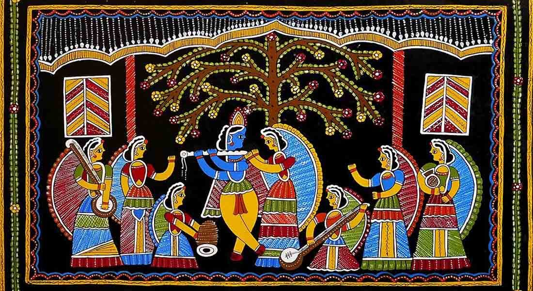 Tikuli art, Bihar. Artist: Unknown